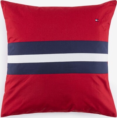 TOMMY HILFIGER Kissenhülle 'TAILOR' in navy / rot / weiß, Produktansicht