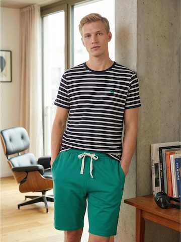 Pyjama court Phil & Co. Berlin en mélange de couleurs
