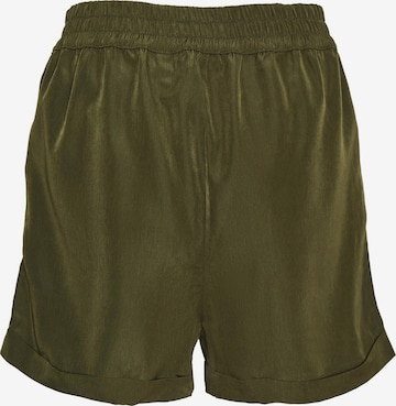 VERO MODA Normální Kalhoty se sklady v pase 'Bibi' – zelená