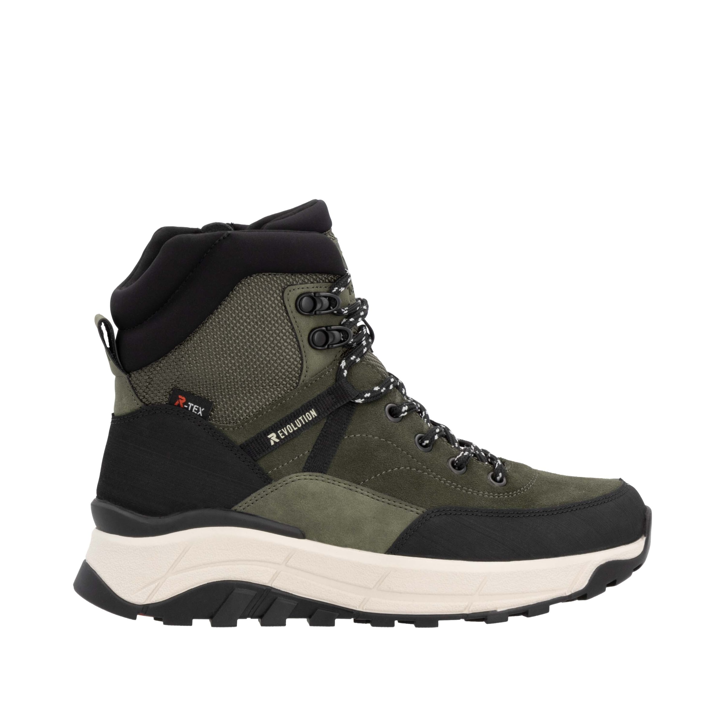 Bottines à lacets 'Evolution' Rieker Sport en vert