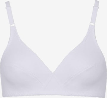 BeeDees Bra 'Soft-BH Rock'n'Roll N' in White: front