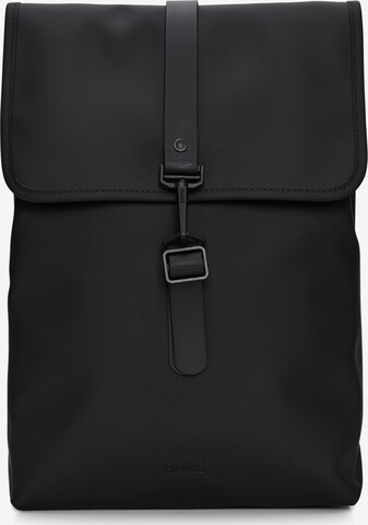 RAINS Backpack in Black: front