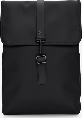 RAINS Backpack in Black: front