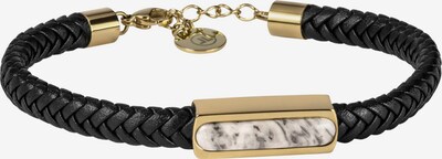 Jacques Lemans Armband in gold / schwarz, Produktansicht