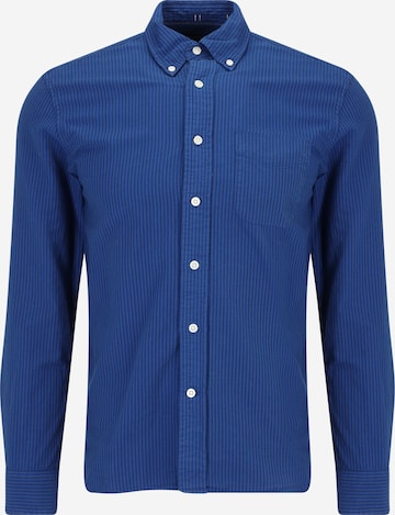 Banana Republic Button Up Shirt in Blue: front