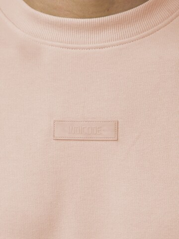 INDICODE JEANS Sweatshirt 'Baxter' in Pink