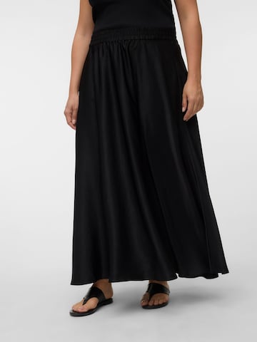 Jupe Vero Moda Curve en noir : devant