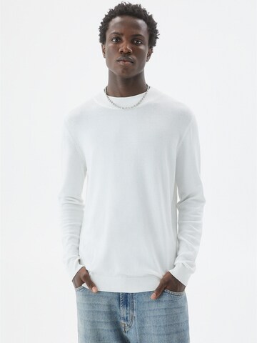 Pull&Bear Pullover in Beige: predná strana