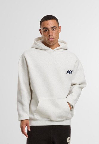 Another Cotton Lab Sweatshirt 'Caffeine Dept.' in Grey