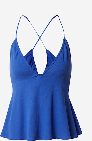 EDITED - Top 'Viviene' em azul: frente