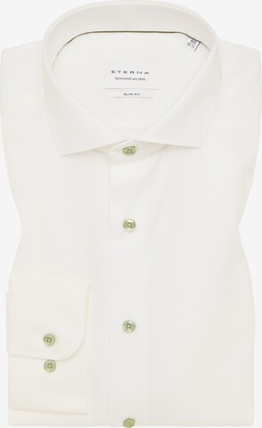 ETERNA Slim fit Business Shirt 'Cover' in White