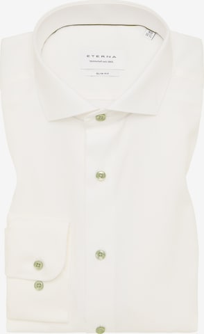 ETERNA Slim fit Business Shirt 'Cover' in White