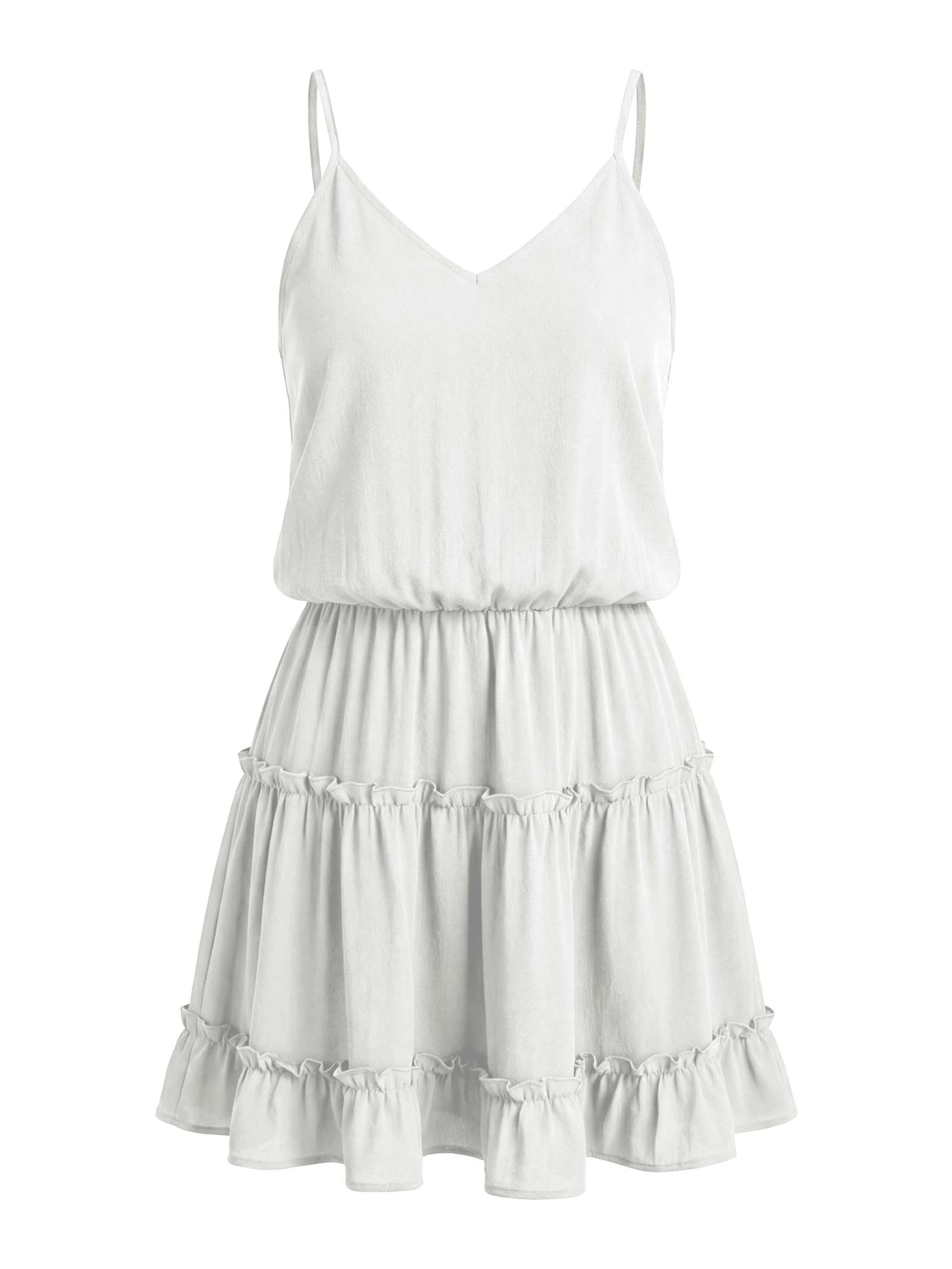 Imily Bela - Vestido en blanco: frente
