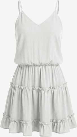 Imily Bela - Vestido en blanco: frente