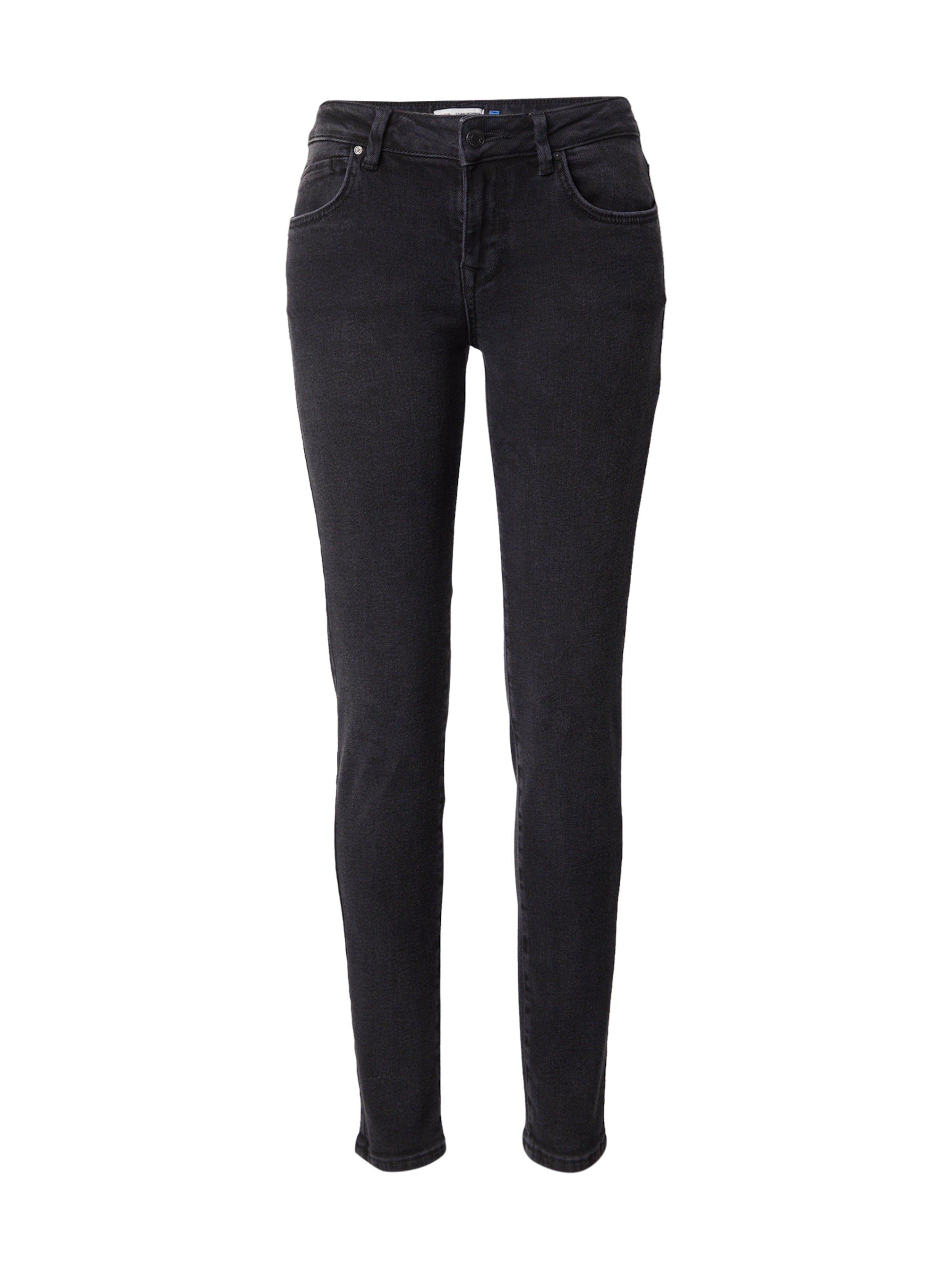 LTB Skinny Jeans in Black: front