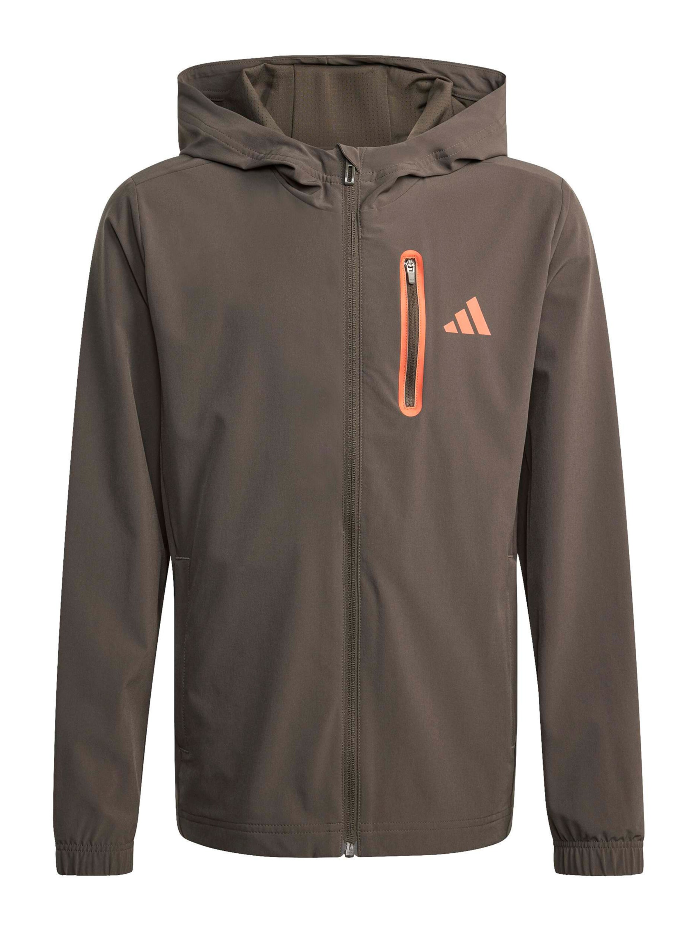 ADIDAS SPORTSWEAR Sportjacke in Grün: Vorderseite