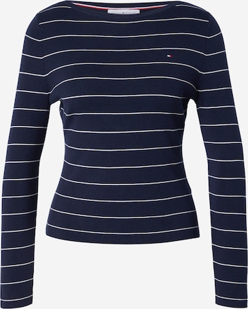 TOMMY HILFIGER Pullover in Blau: Vorderseite