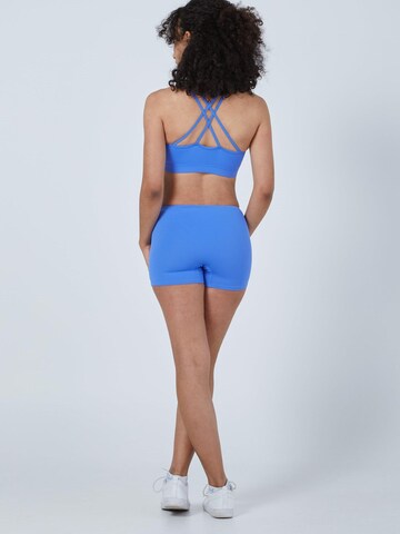 Skinny Pantalon de sport 'Short Tights' SPORTKIND en bleu
