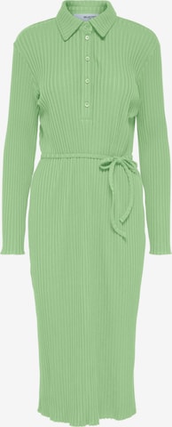 SELECTED FEMME - Vestido camisero 'Wilma' en verde: frente