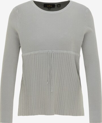 usha BLACK LABEL Sweater in Grey: front