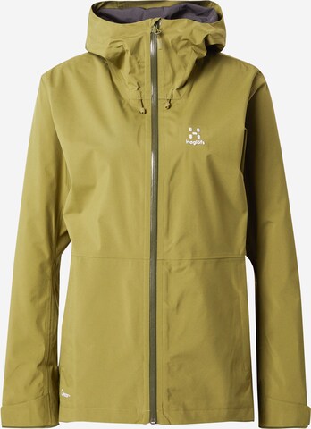 Haglöfs Outdoor Jacket 'Aria Proof' in Green: front