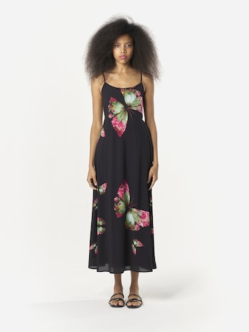 KOROSHI Letní šaty – černá: přední strana