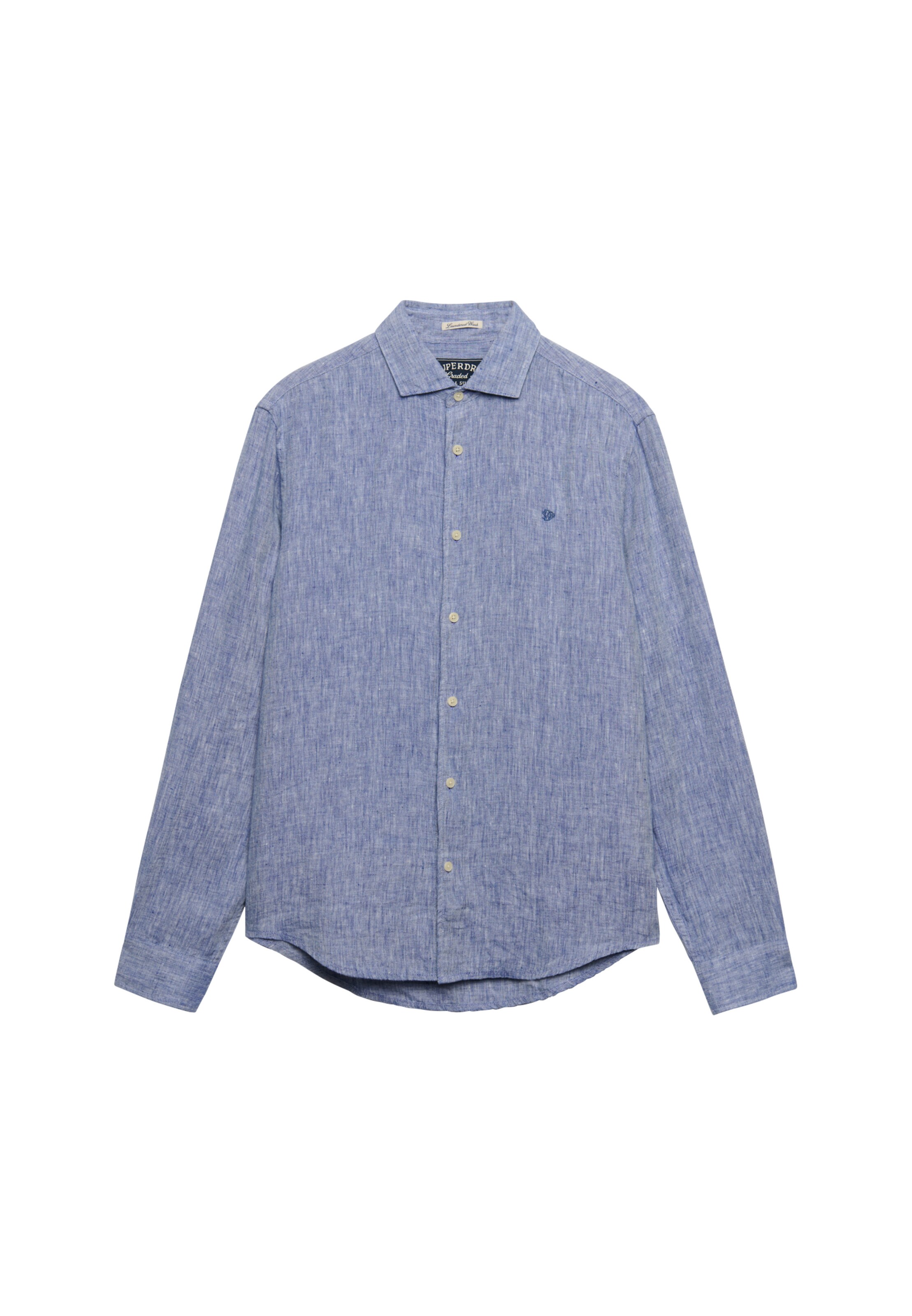 Chemise 'Riviera' Superdry & Co en bleu : devant