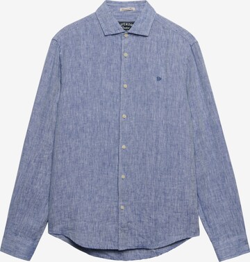 Chemise 'Riviera' Superdry & Co en bleu : devant