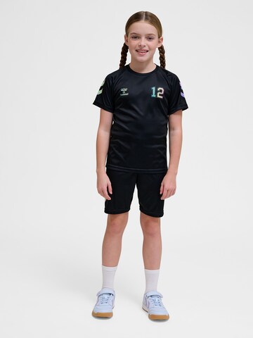 Hummel Performance shirt 'Shimmer' in Black