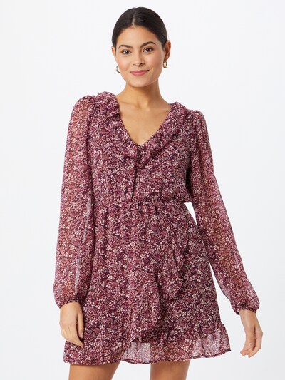 Tally Weijl Kleid in mischfarben / burgunder, Modelansicht