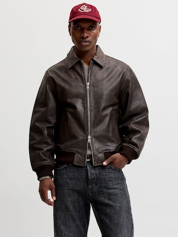 Giacca di mezza stagione di JACK & JONES in marrone: frontale