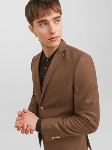JACK & JONES Regular Suit Jacket in Brown