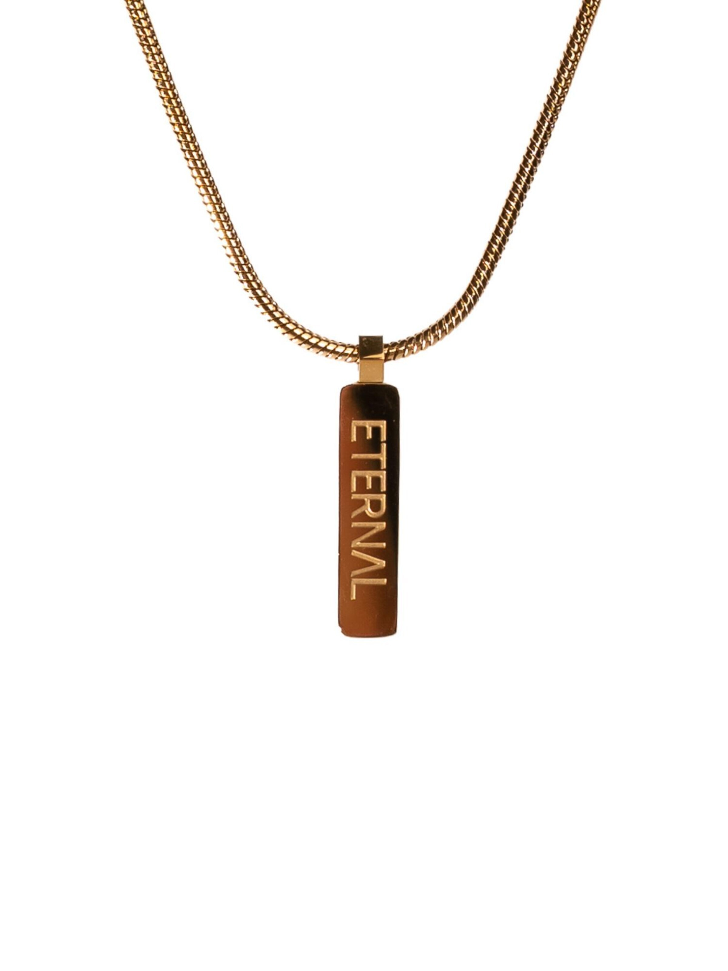 Eternal Kette 'Snake'‌‌‌‌‌‌ in Gold: Vorderseite