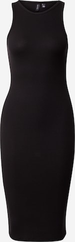 VERO MODA - Vestido 'Roma' em preto: frente