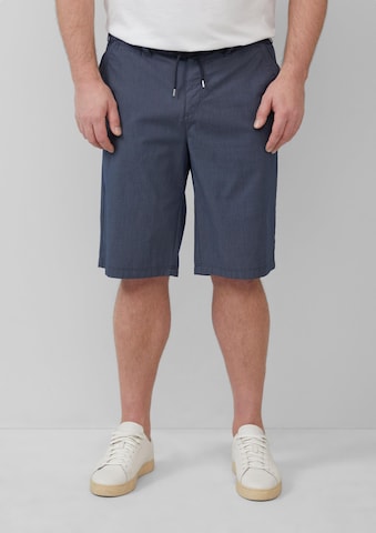 s.Oliver Regular Chino 'Detroit' in Blauw: voorkant