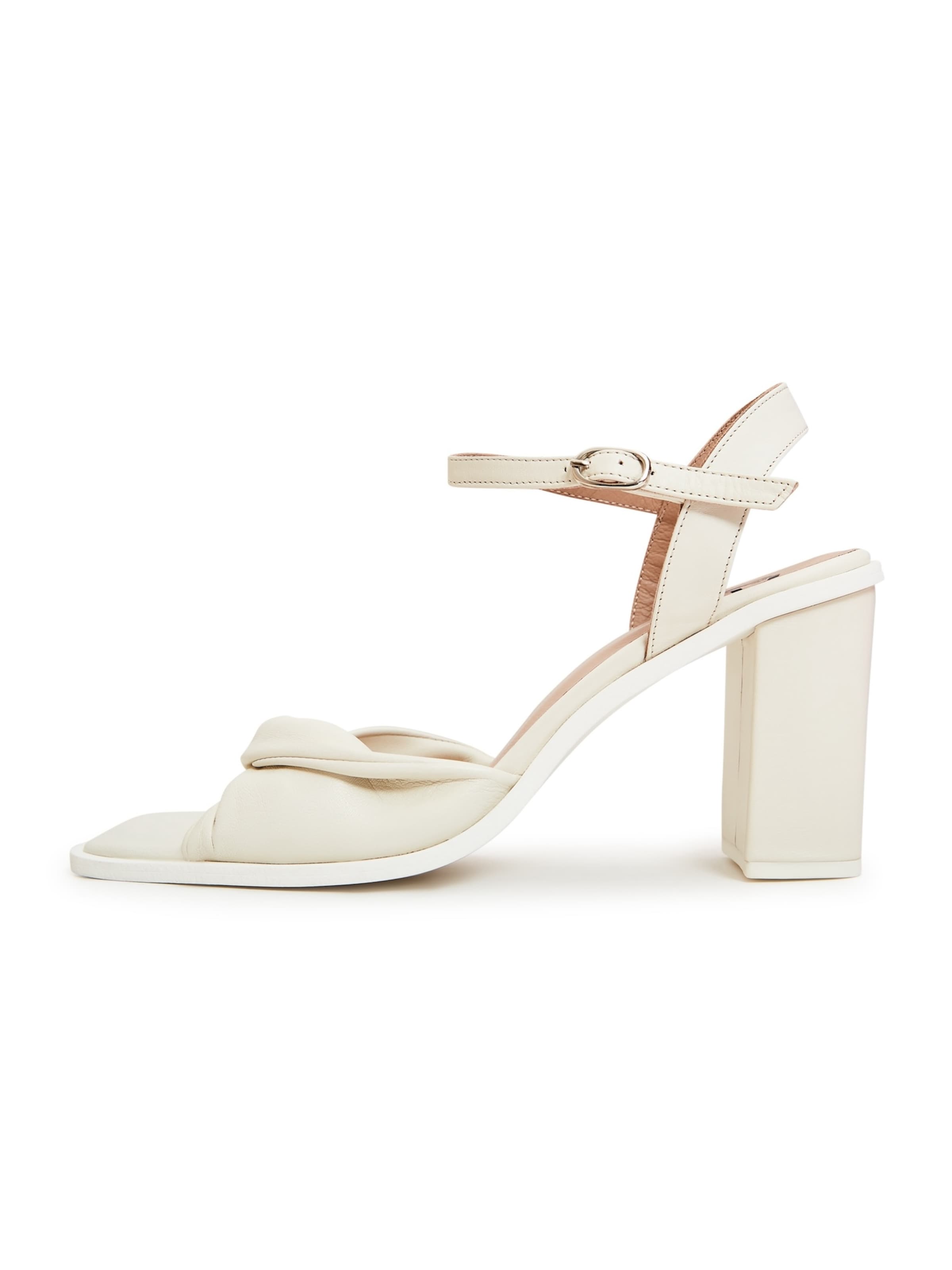 CESARE GASPARI Sandal in Beige: front