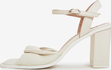 CESARE GASPARI Sandal in Beige: front
