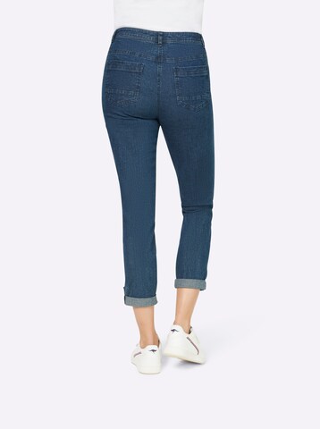 heine Slimfit Jeans i blå