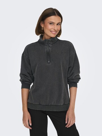 ONLY Sweatshirt 'LUCINDA ' in Grey