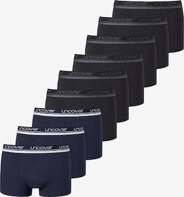 uncover by SCHIESSER Boxershorts 'Basic' in Schwarz: Vorderseite