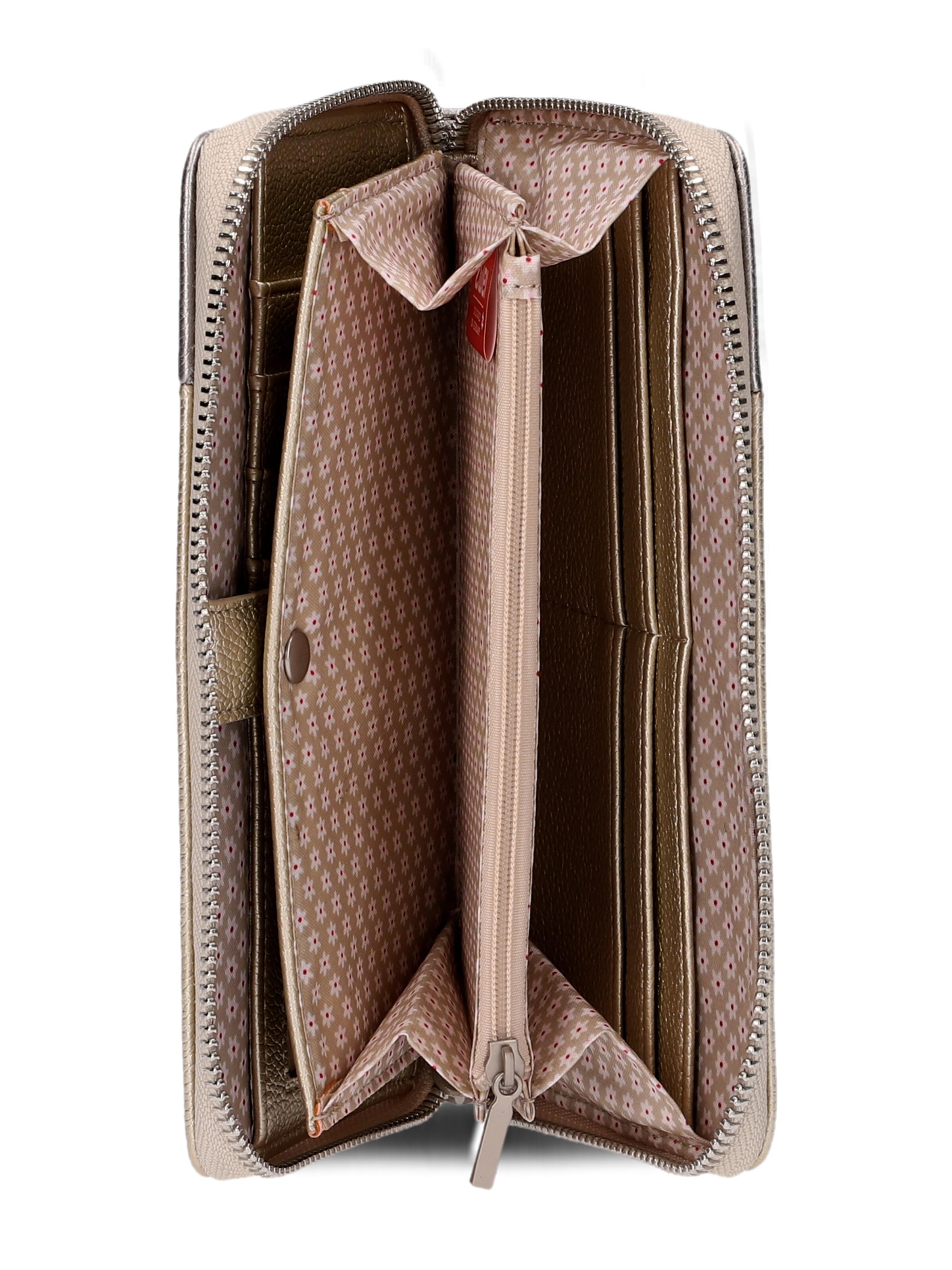 ZWEI Wallet 'EVA EV2' in Gold