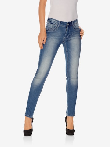 mėlyna heine Siauras Džinsai: priekis