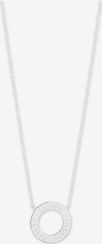 Lauren Ralph Lauren Kæde 'HARRISON' i sølv: forside