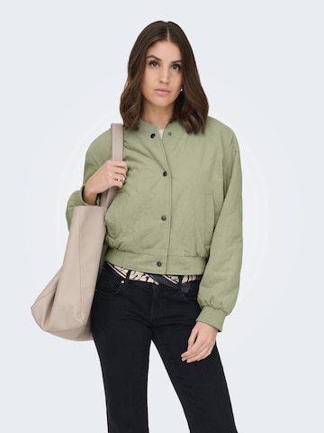 ONLY Kevad-sügisjope 'ONLSAP', värv roheline: eest vaates