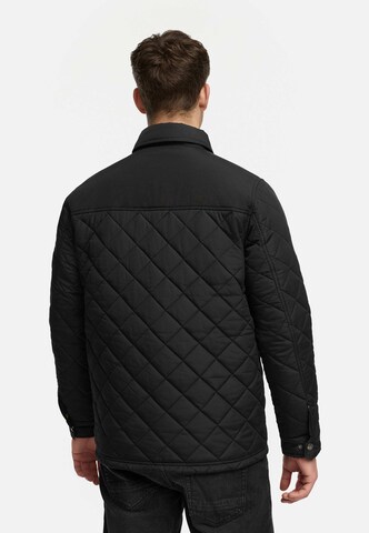 INDICODE JEANS Tussenjas 'Dome' in Zwart