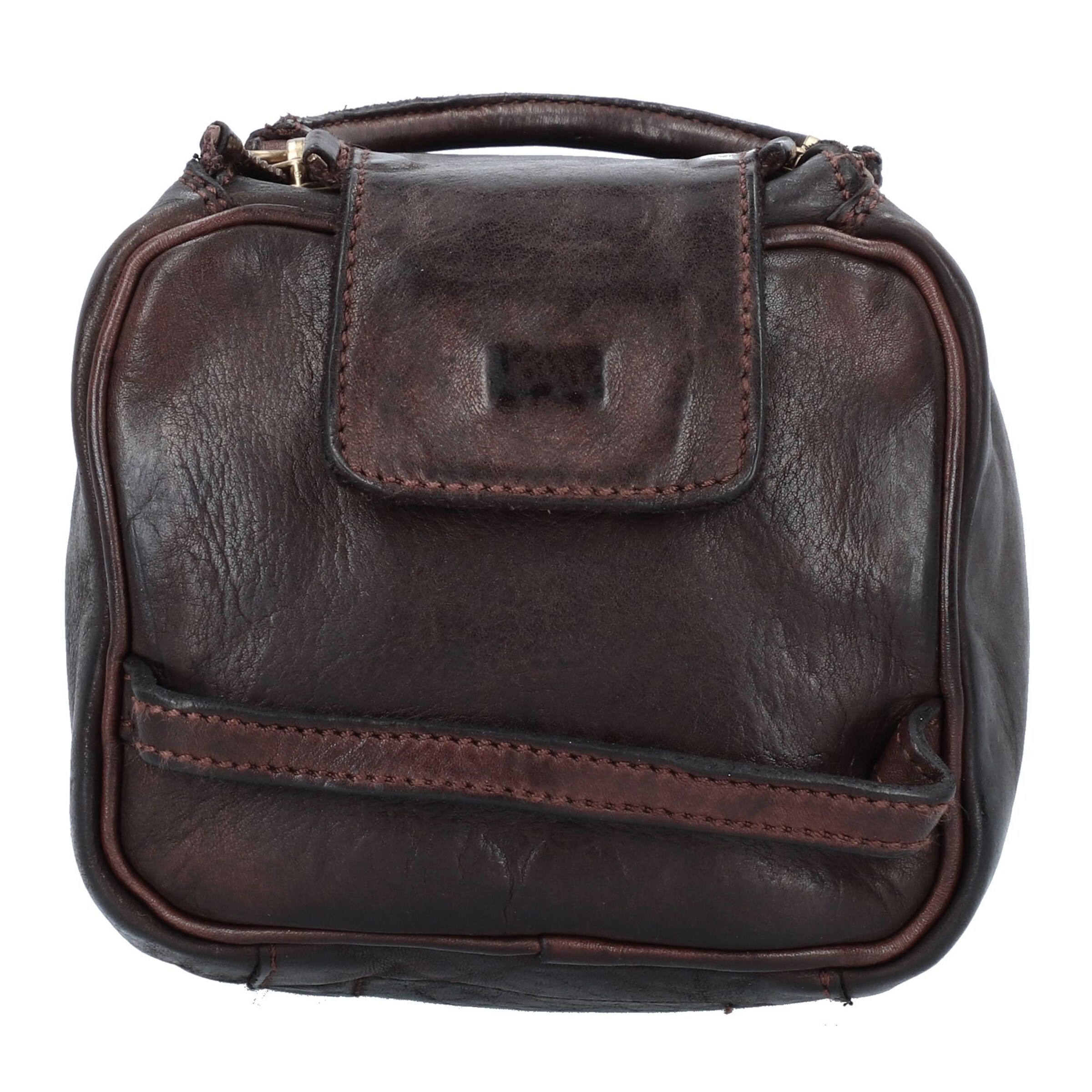Campomaggi Toiletry bag 'Orgoglio' in Brown