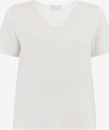 RISA - Blusa en blanco: frente