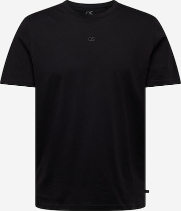 melns QS T-Krekls: no priekšpuses