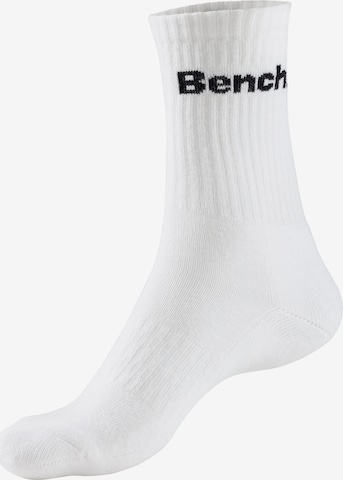 BENCH Sportsocken in Weiß