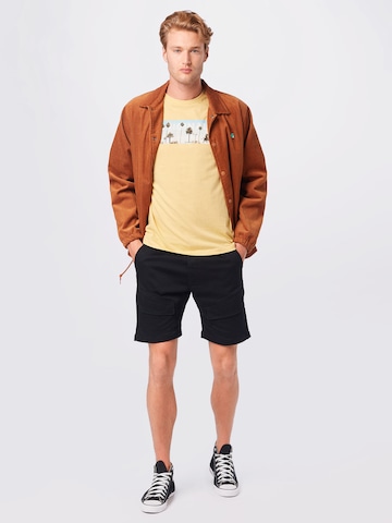 JACK & JONES regular Cargobukser 'Gus' i sort